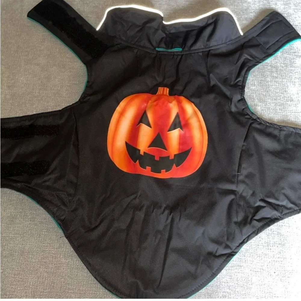 Reversible Waterproof Halloween / Christmas Dog Coat / Costume Holiday Vest